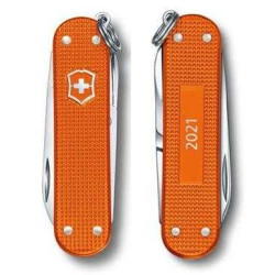 Navaja multiusos "CLASSIC ALOX TIGER ORANGE EDICIÓN LIMITADA 2021" VICTORINOX 06221.L21