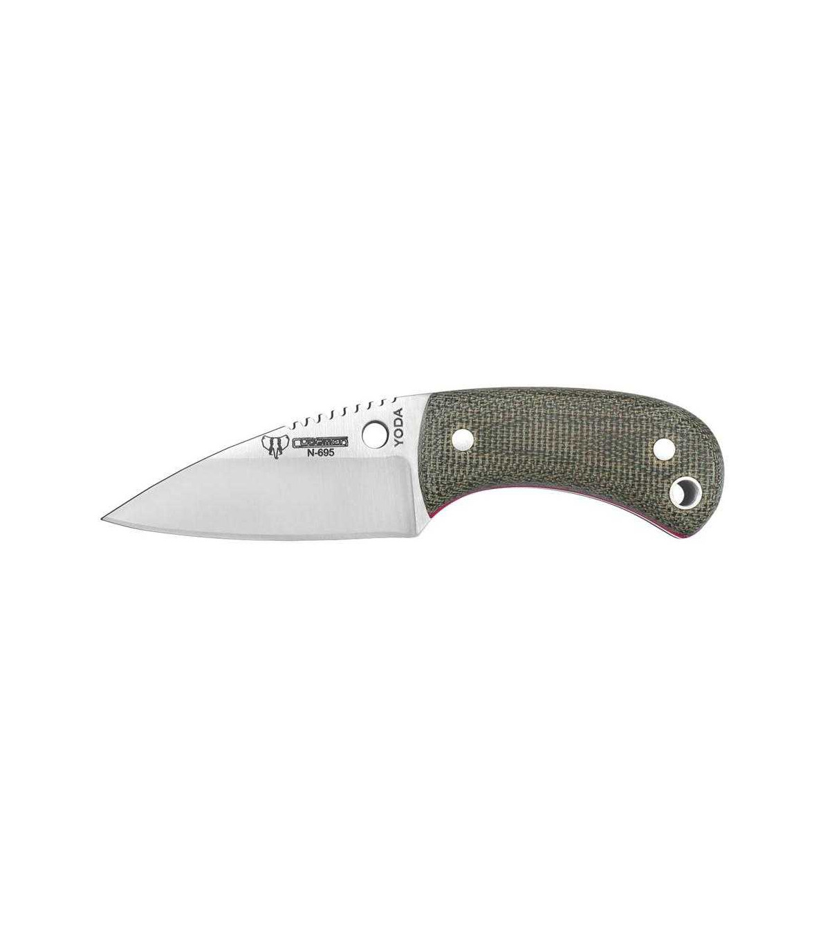 CUCHILLO DE SUPERVIVENCIA COLGANTE YODA CUDEMAN 200F