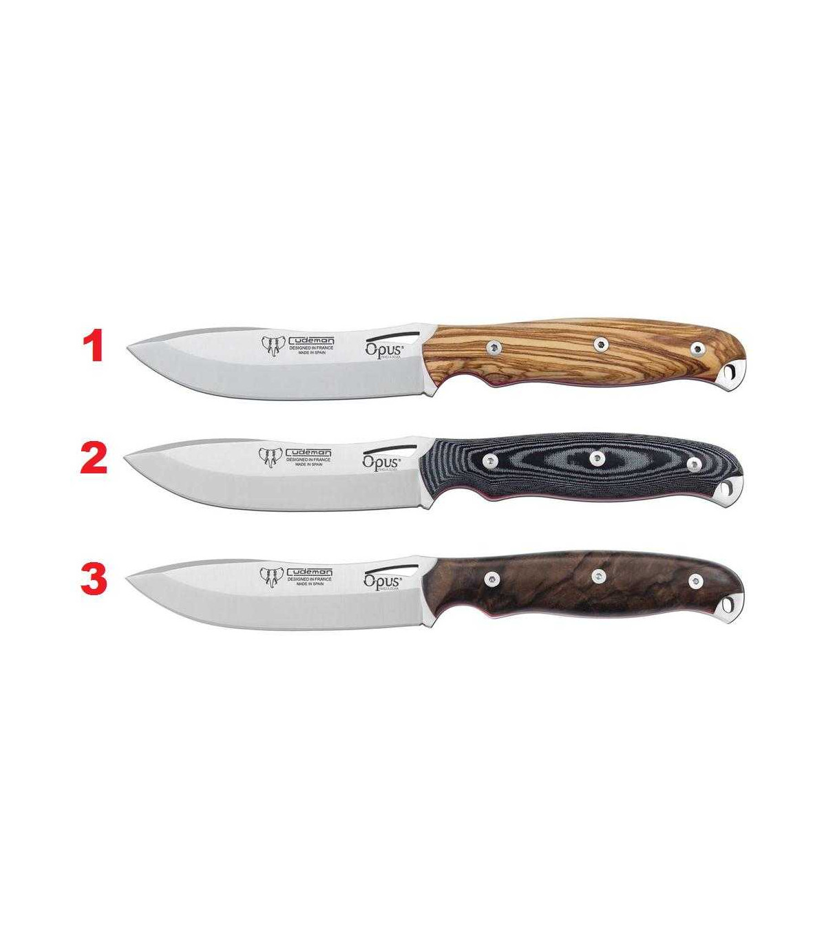 CUCHILLO DE SUPERVIVENCIA "NESS WOLF" CUDEMAN 208