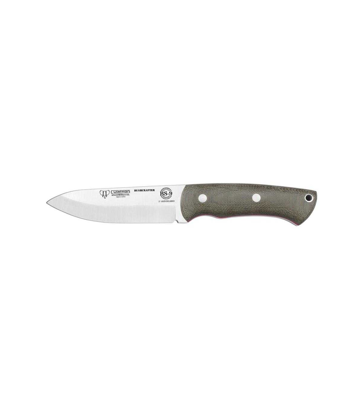 CUCHILLO DE SUPERVIVENCIA BS9 BUSHCRAFTER CUDEMAN 206-F