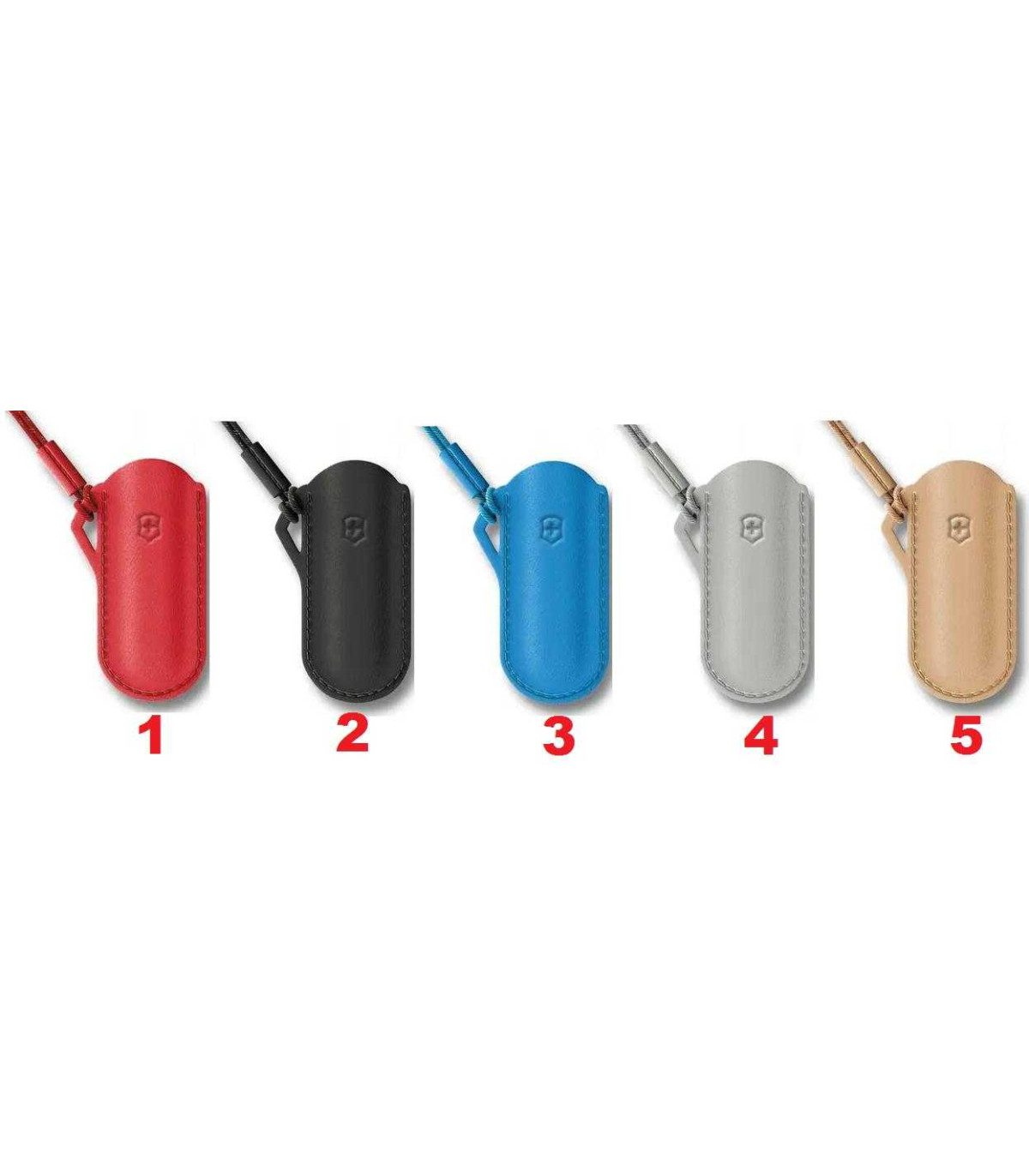 FUNDA DE CUERO COLGANTE PARA NAVAJA 0.61../0.62.. VICTORINOX 4.0670