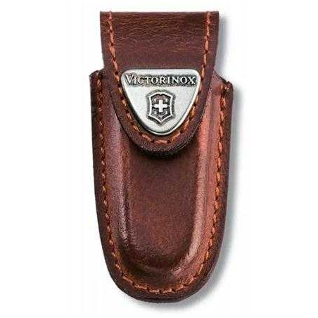 FUNDA DE CUERO MARRÓN PARA NAVAJA 0.61../0.62.. VICTORINOX 4.0531