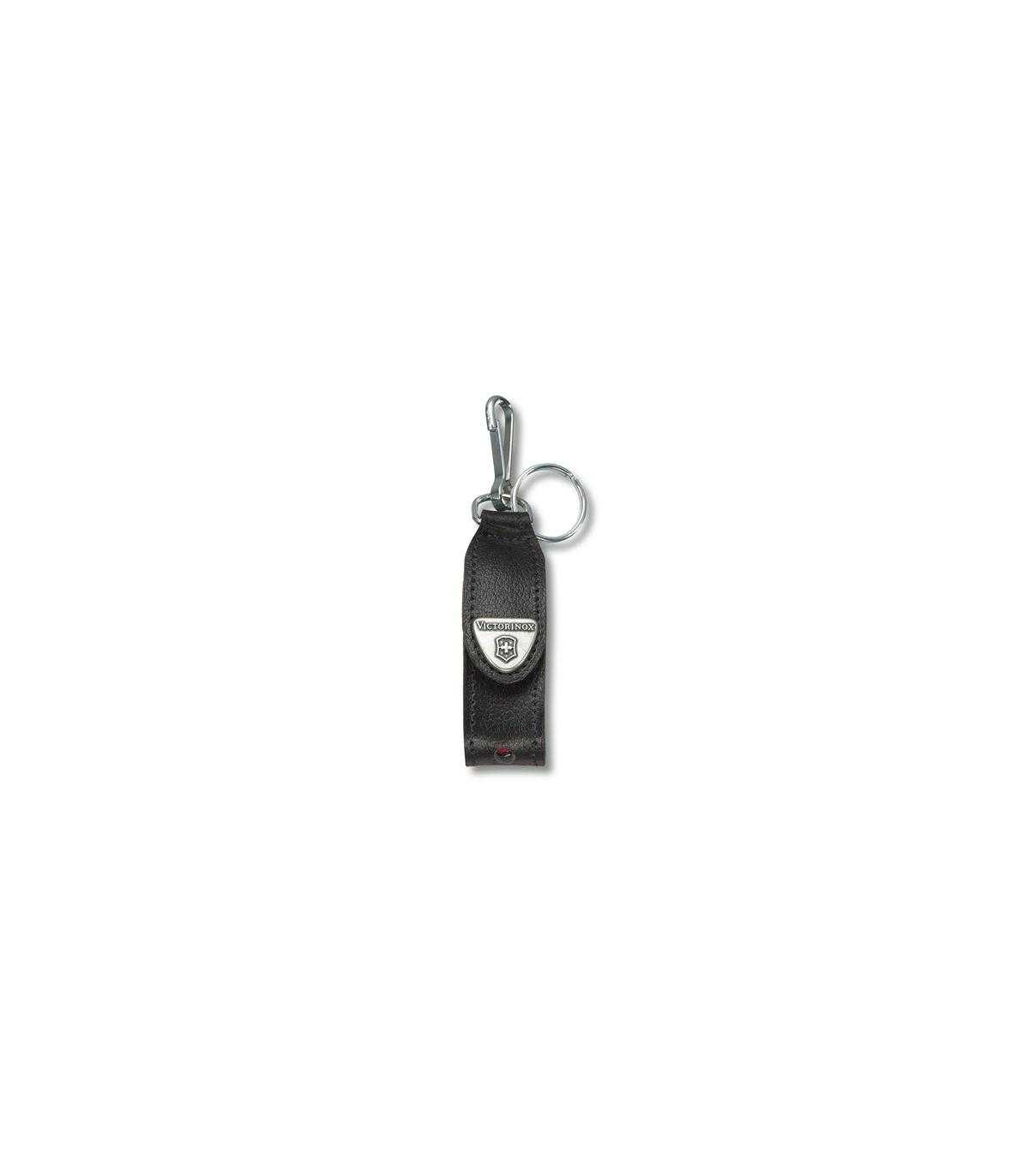 FUNDA LLAVERO DE CUERO CON ABERTURA PARA LED VICTORINOX 4.0515