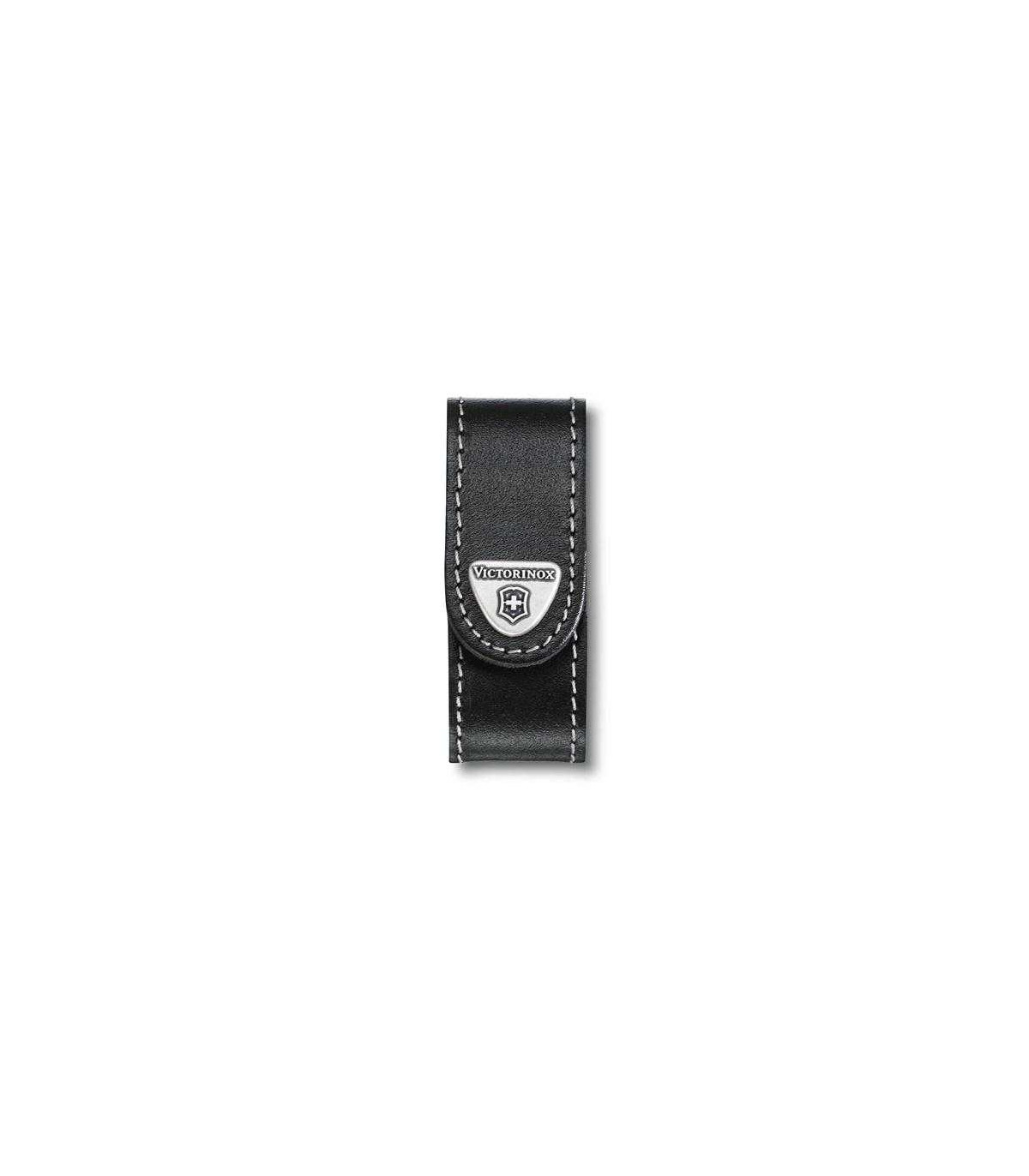 FUNDA DE CUERO NEGRO PARA NAVAJAS DE 65MM VICTORINOX 4.0519