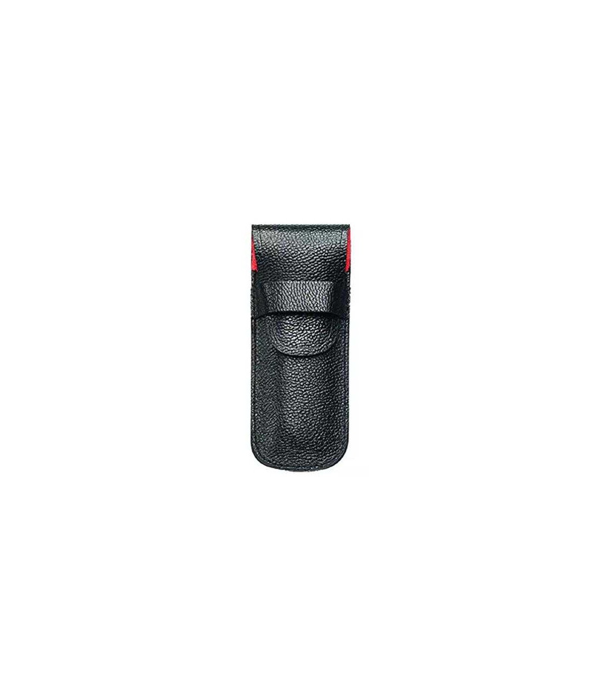 FUNDA DE CUERO NEGRO CON SOLAPA PARA NAVAJAS DE 84 MM VICTORINOX 4.0669