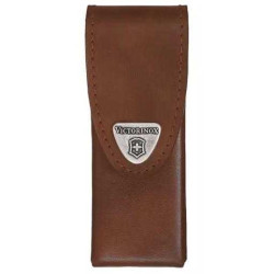 FUNDA DE CUERO MARRÓN PARA SWISS  TOOLS SPIRIT VICTORINOX 4.0832.L