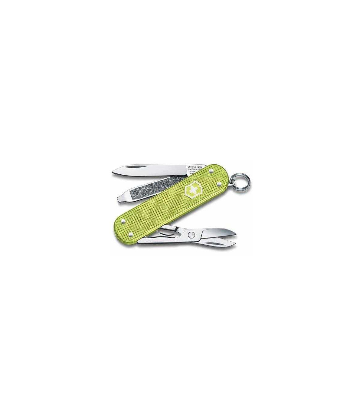 NAVAJA MULTIUSOS "CLASSIC SD ALOX LIME TWIST" VICTORINOX 06221.241G