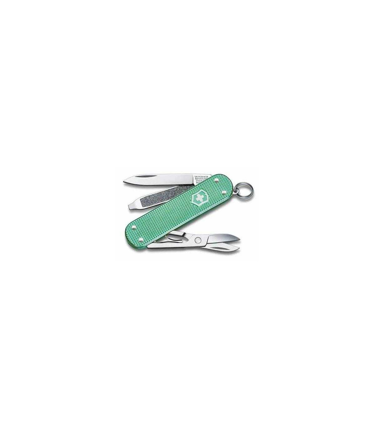 NAVAJA MULTIUSOS "CLASSIC SD ALOX MINTY MINT" VICTORINOX 06221.221G