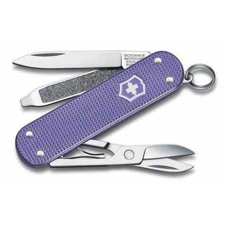 NAVAJA MULTIUSOS "CLASSIC SD ALOX ELECTRIC LAVENDER" VICTORINOX 0.6221.223G