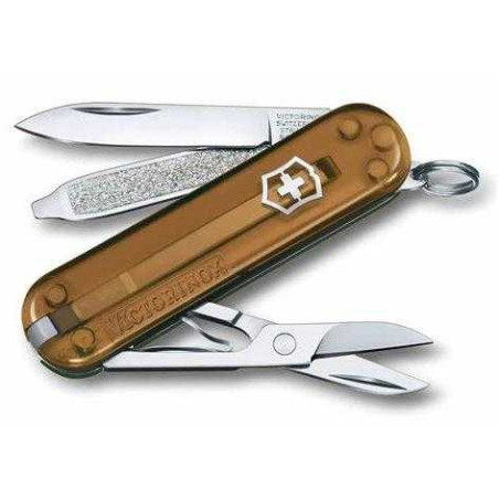 Navaja multiusos "CLASSIC SD CHOCOLATE FUDGE" VICTORINOX 06223.T55G