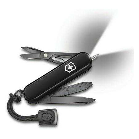 Navaja multiusos "SIGNATURE LED ONYX BLACK" VICTORINOX 0.6226.31P