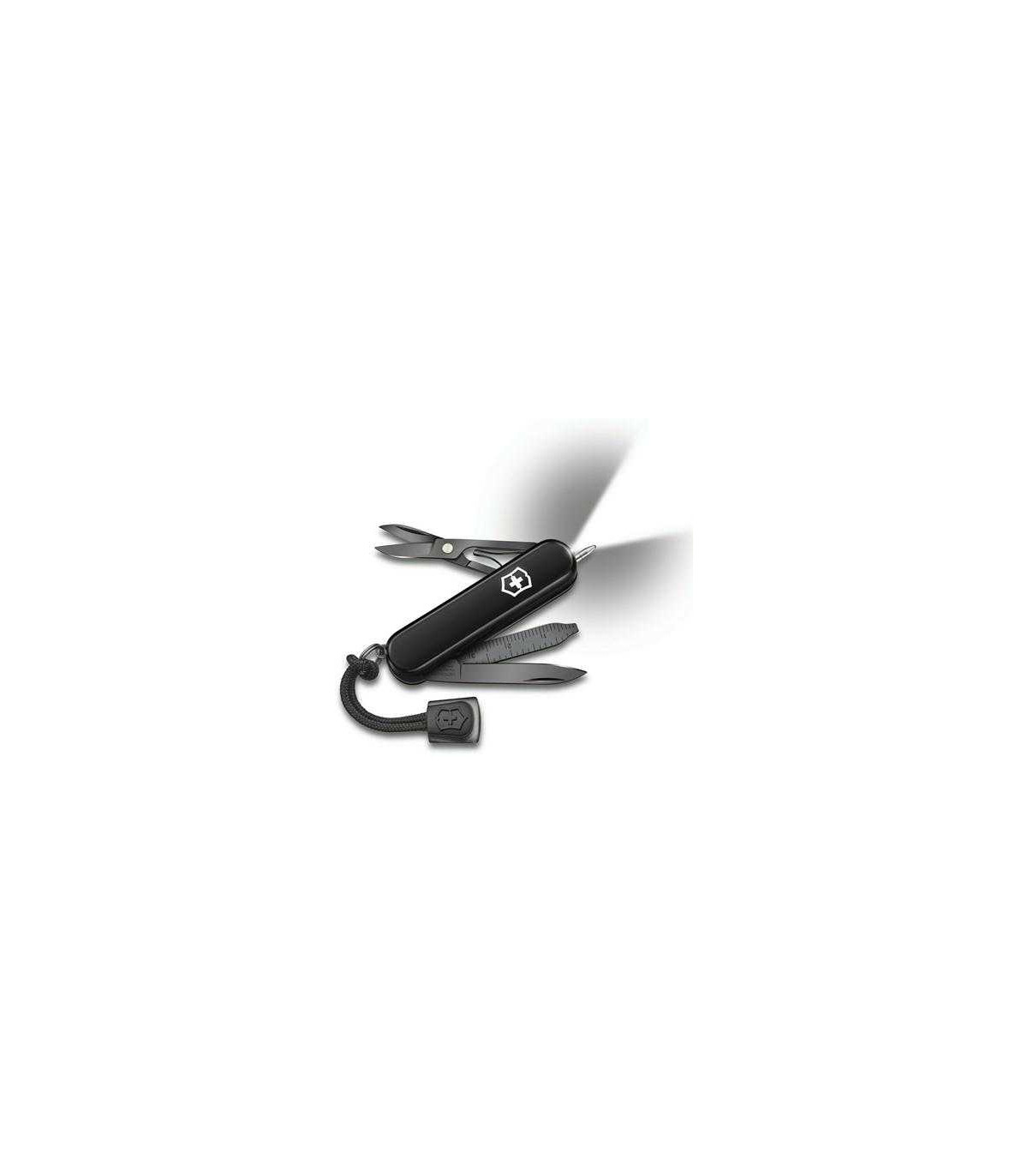 Navaja multiusos "SIGNATURE LED ONYX BLACK" VICTORINOX 0.6226.31P