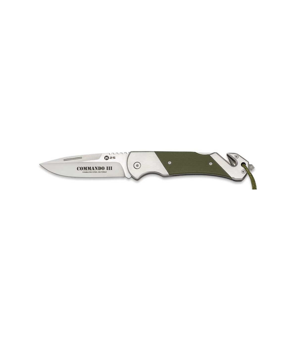 NAVAJA DE SEGURIDAD " COMMANDO III" K-25 18701