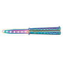 Navaja ABANICO DE ENTRENANIENTO "MULTICOLOR RAINBOW" MARTINEZ ALBAINOX 02191