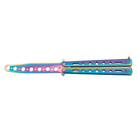 Navaja ABANICO DE ENTRENANIENTO "MULTICOLOR RAINBOW" MARTINEZ ALBAINOX 02191