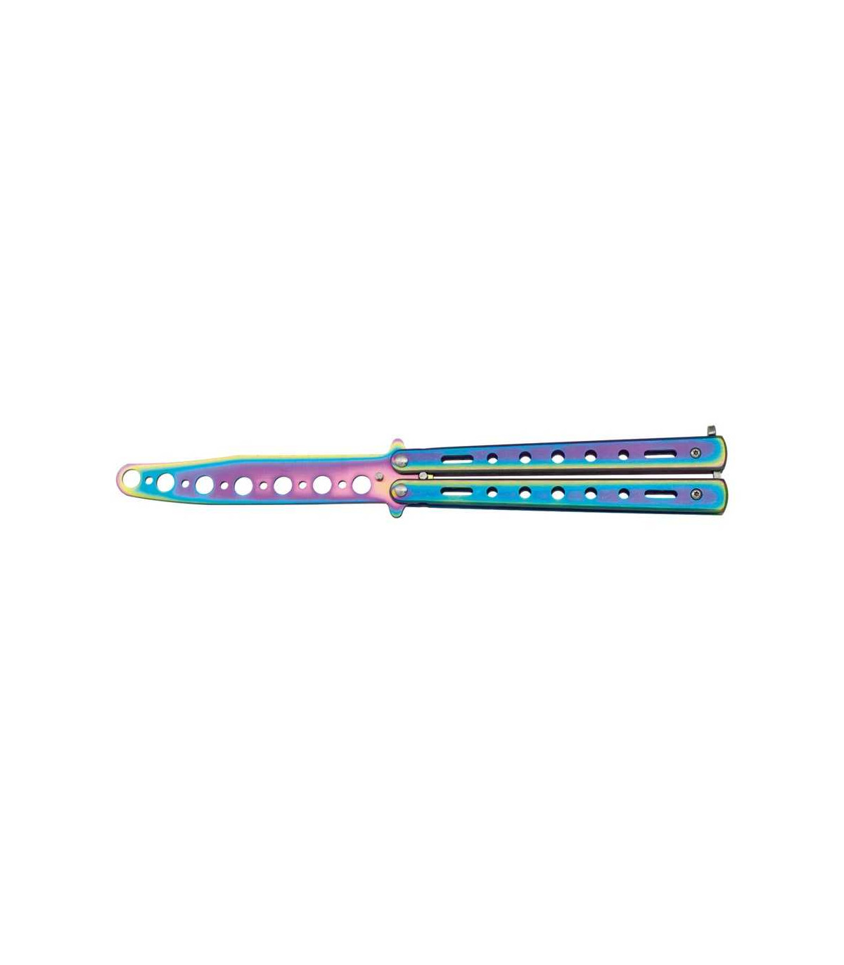 Navaja ABANICO DE ENTRENANIENTO "MULTICOLOR RAINBOW" MARTINEZ ALBAINOX 02191