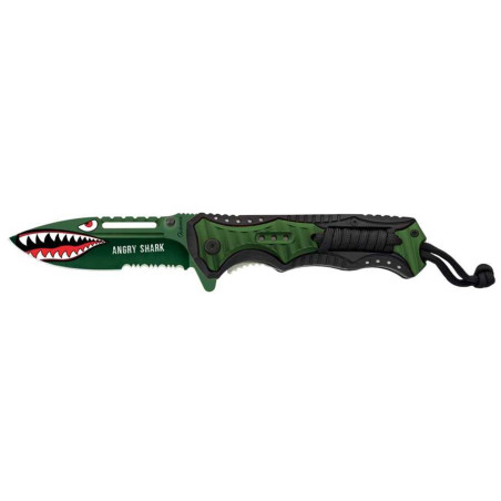 NAVAJA TEMÁTICA  "ANGRY SHARK" MARTINEZ ALBAINOX 18700