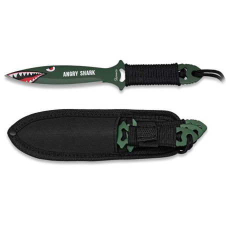  SET DE CUCHILLOS LANZADORES "ANGRY SHARK" MARTINEZ ALBAINOX 32530