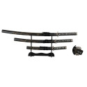 SET DE KATANAS SAMURAIS TOLE 10 IMPERIAL 32579