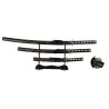 SET DE KATANAS SAMURAIS TOLE 10 IMPERIAL 32579