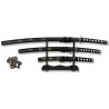 SET DE KATANAS SAMURAIS TOLE 10 IMPERIAL 32600