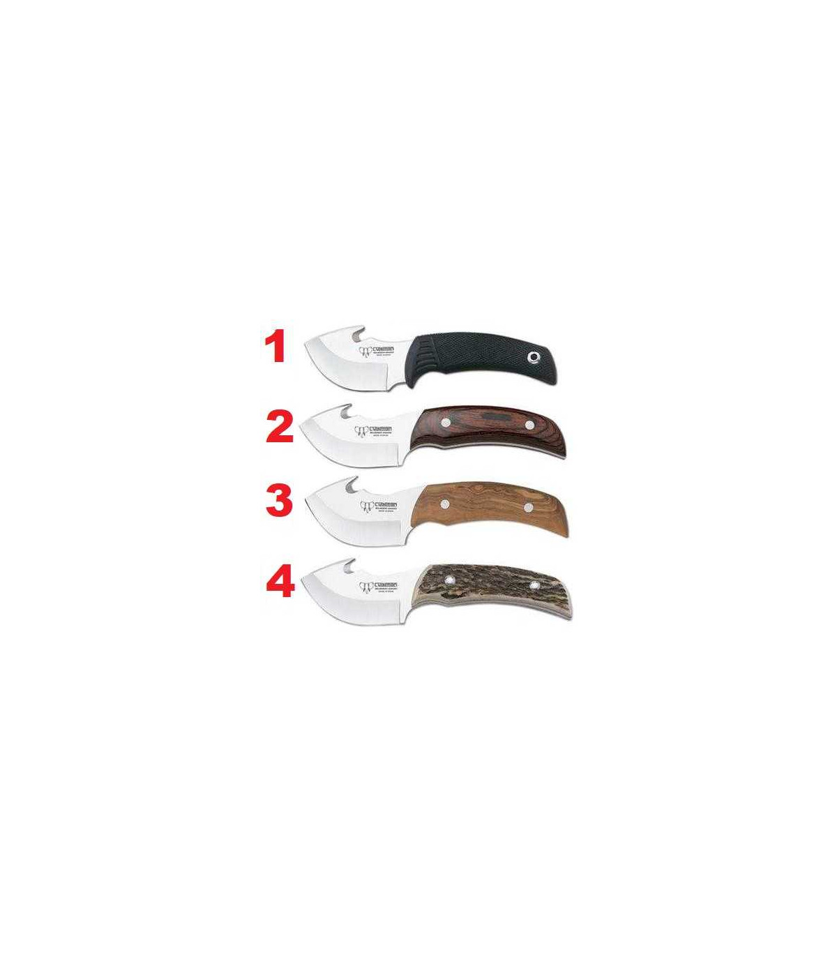 Cuchillo desollador CUDEMAN 137