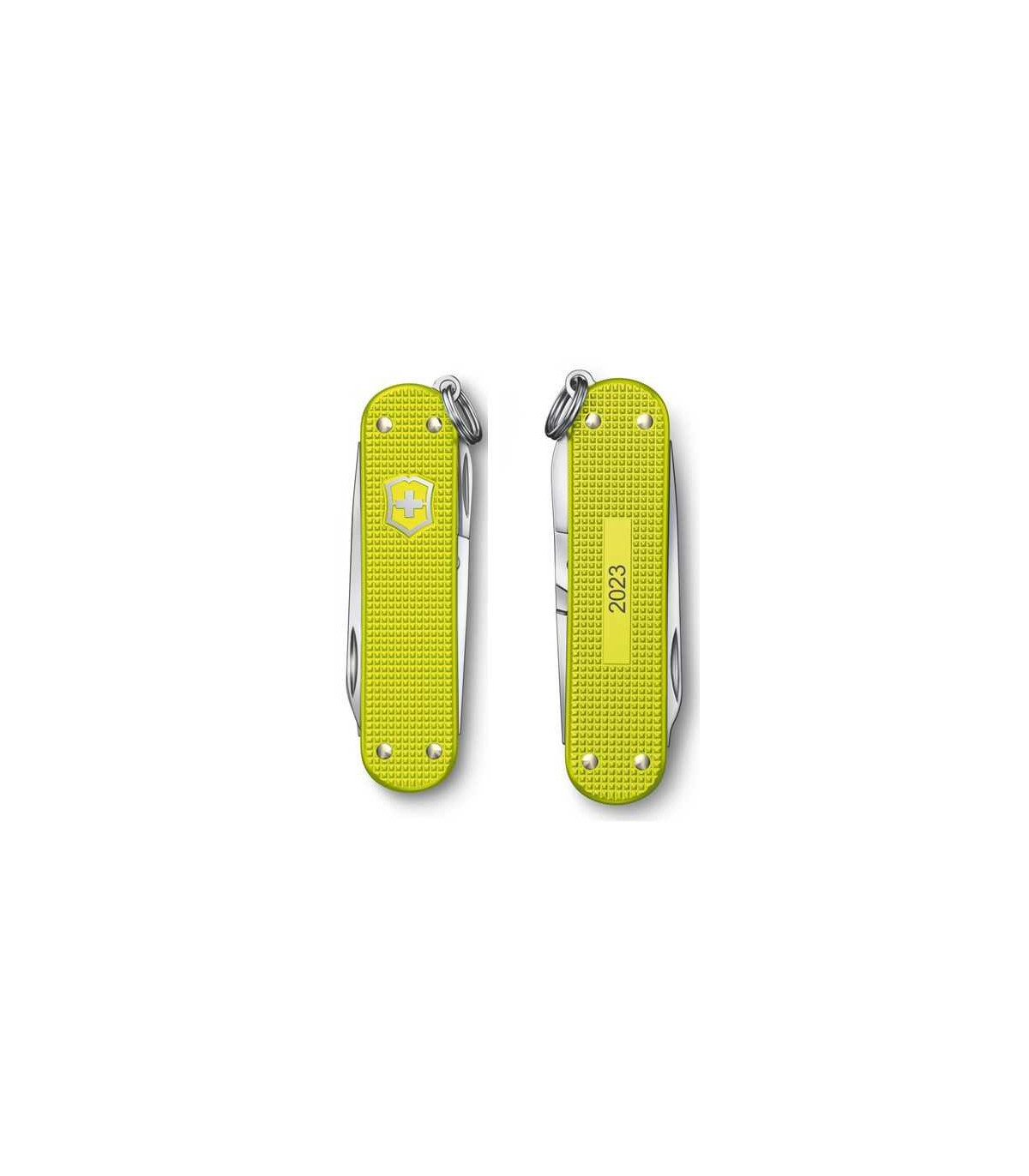 Navaja multiusos "CLASSIC ALOX AMARILLA EDICIÓN LIMITADA 2023." VICTORINOX 06221.L23