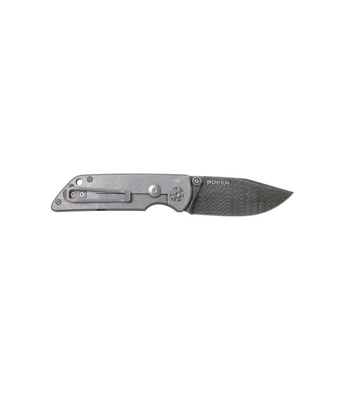Navaja de LUJO "BÖKER M4 SHERMAN DAMAST" por 440,00 €