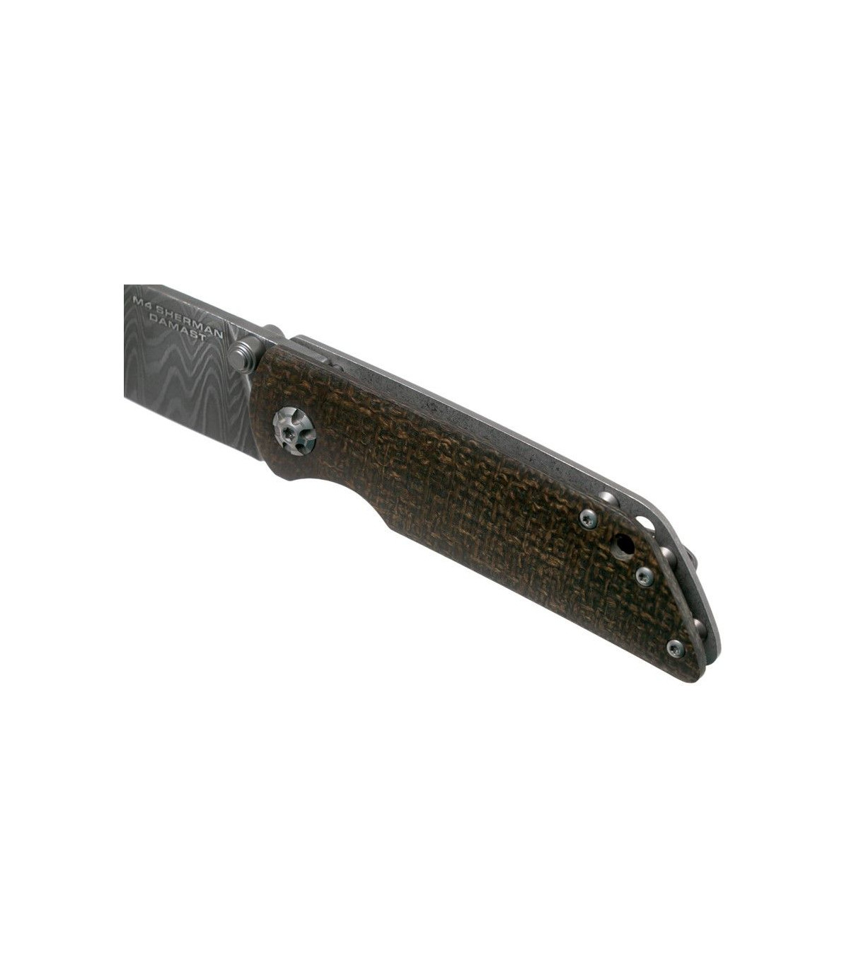 Navaja de LUJO "BÖKER M4 SHERMAN DAMAST" por 440,00 €