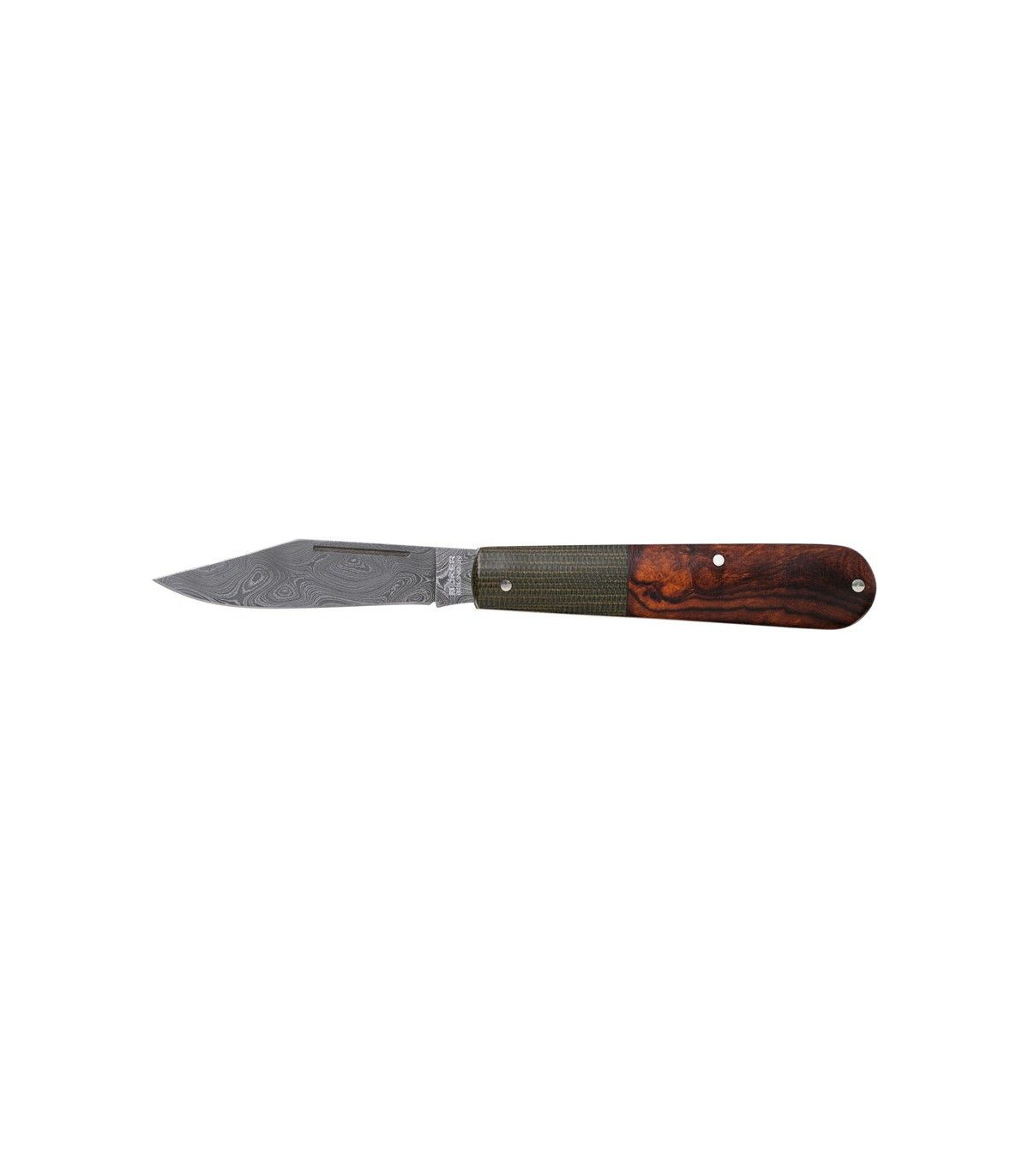 Navaja de LUJO "BÖKER BARLOW INTEGRAL LEOPARD-DAMAST" por 276,00 €