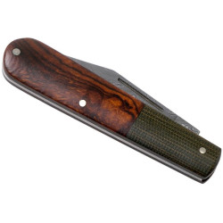 Navaja de LUJO "BÖKER BARLOW INTEGRAL LEOPARD-DAMAST"