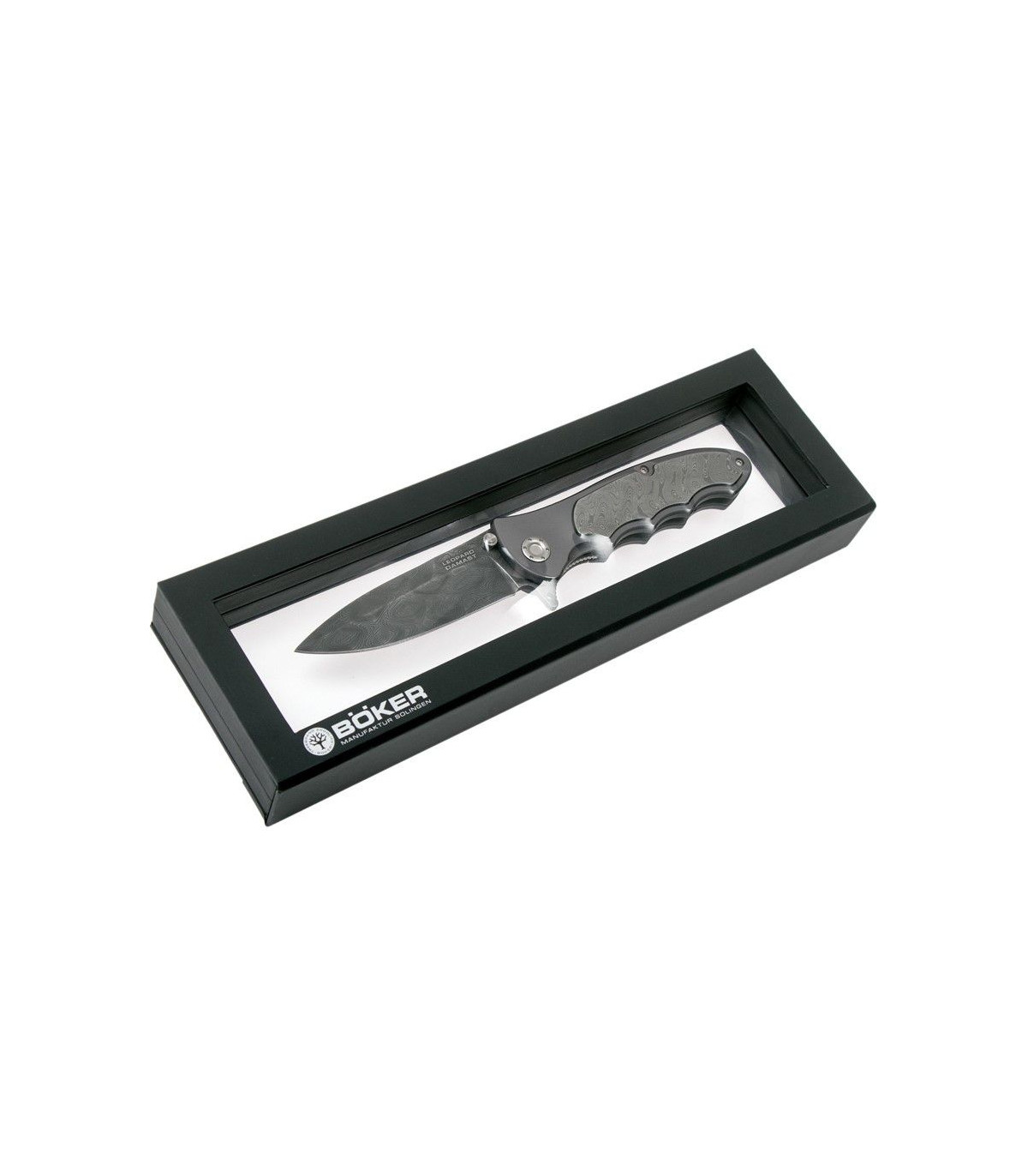 Navaja de LUJO "BÖKER LEOPARD-DAMAST III" por 839,00 €