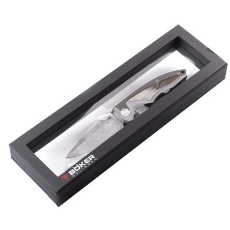Navaja de LUJO "BÖKER LEOPARD-DAMAST I" por 717,00 €