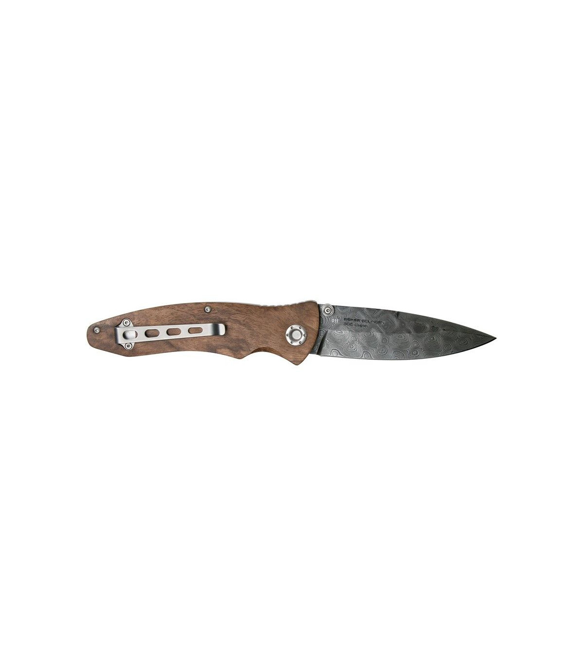 Navaja de lujo "BÖKER TIRPITZ DAMAST WOOD " por 734,00 €