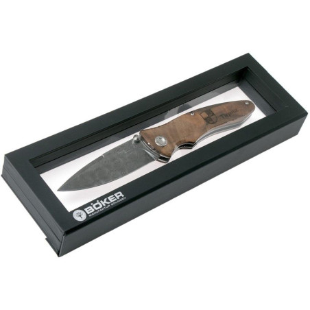 Navaja de lujo "BÖKER TIRPITZ DAMAST WOOD " por 734,00 €