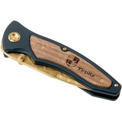 Navaja de lujo "BÖKER TIRPITZ DAMAST GOLD "
