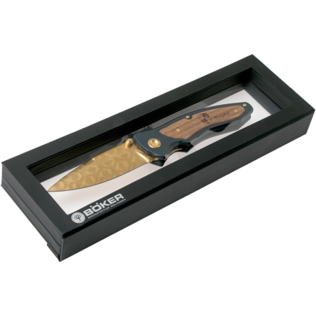 Navaja de lujo "BÖKER TIRPITZ DAMAST GOLD " por 1,049.00