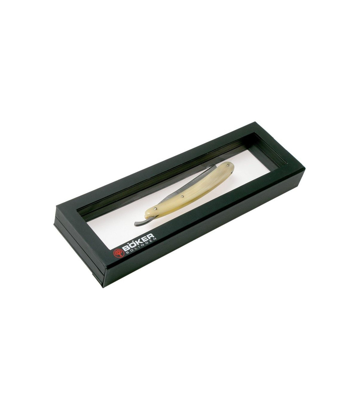 Navaja de Barbero "BÖKER DAMAST HORN" por 524,00 €