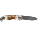 Navaja de LUJO "BÖKER SCOUT HIRSCHHORN DAMAST" por 439,00 €
