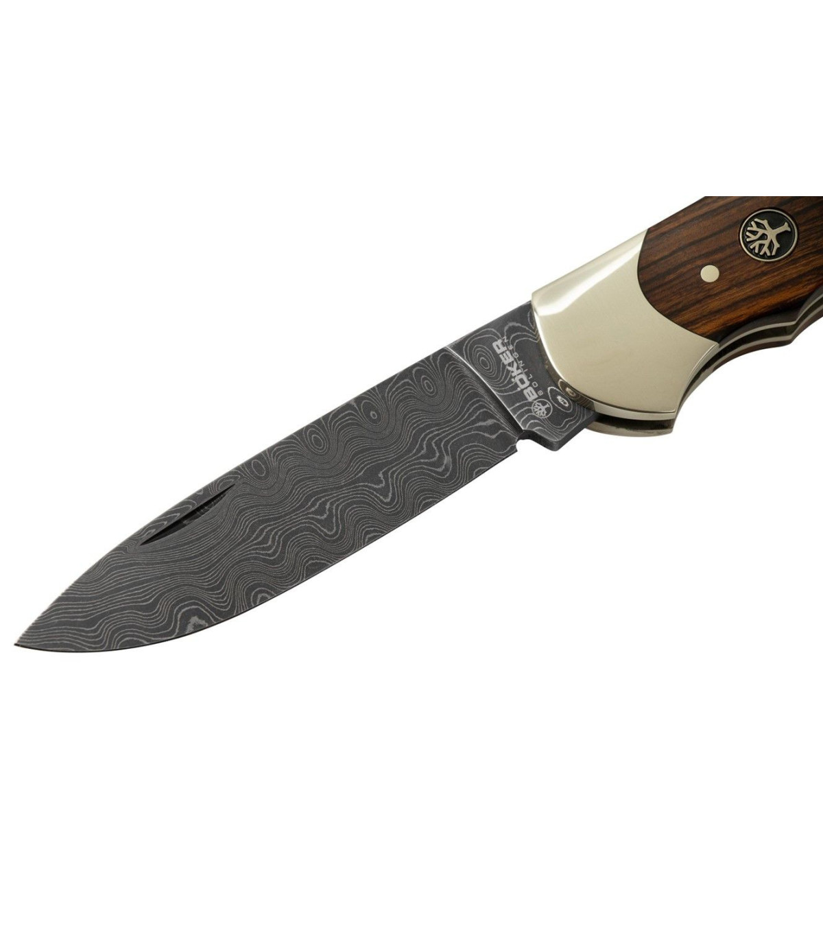 NAVAJA DE CAZA "BÖKER OPTIMA WÜSTENEISENHOLZ DAMAST " por 469,00 €