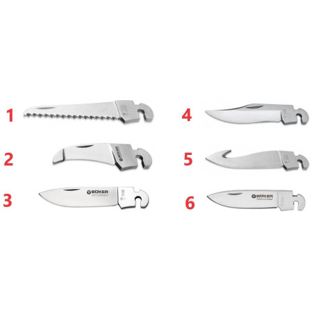 HOJAS INTERCAMBIABLES PARA SERIE "BÖKER OPTIMA" por 72,95 €