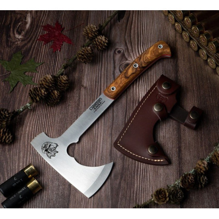 HACHA DE CAZA "EAGLE OLIVO" CUDEMAN 175L por 131,80 €