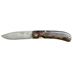 Navaja Campera de LUJO madera estabilizada gris J&V CDA 1416-MEG-VG10 por 129,95 €