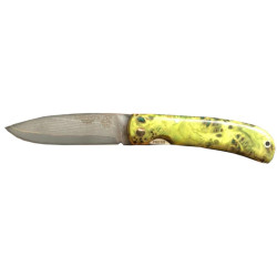 Navaja Campera de LUJO madera estabilizada verde J&V CDA 1416-MEV-VG10 por 127,70 €