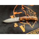 Navaja Campera de LUJO madera estabilizada naranja J&V CDA 1416-MEN-VG10 por 131,70 €