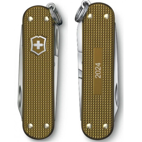 Navaja multiusos "CLASSIC SD ALOX MARRON EDICION LIMITADA 2024" VICTORINOX 06221.L24 por 44,95 €