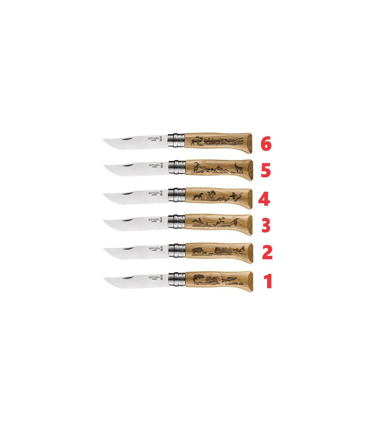 ESTUCHE COLECCION OPINEL INOX ANIMALIA 002343 por 20,95 €