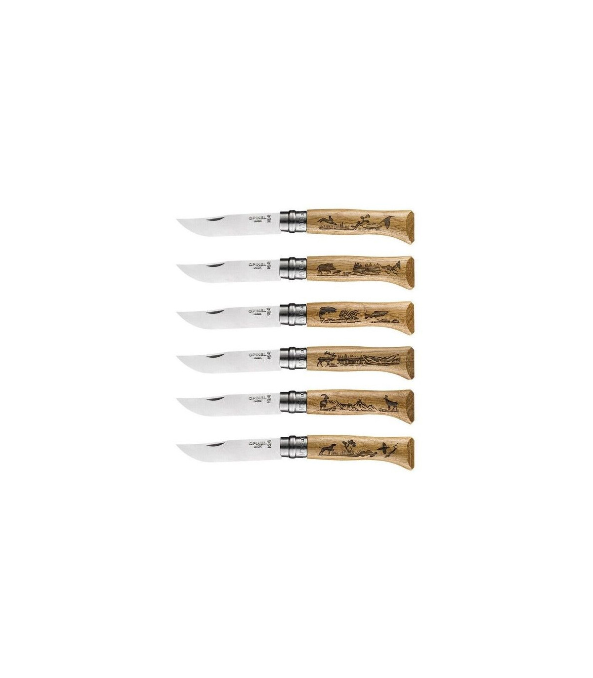 ESTUCHE COLECCION OPINEL INOX ANIMALIA 002342 por 125,95 €