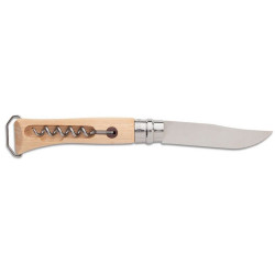 Navaja OPINEL Nº10 INOX CON SACACORCHOS Y ABRIDOR 002578 por 33,95 €