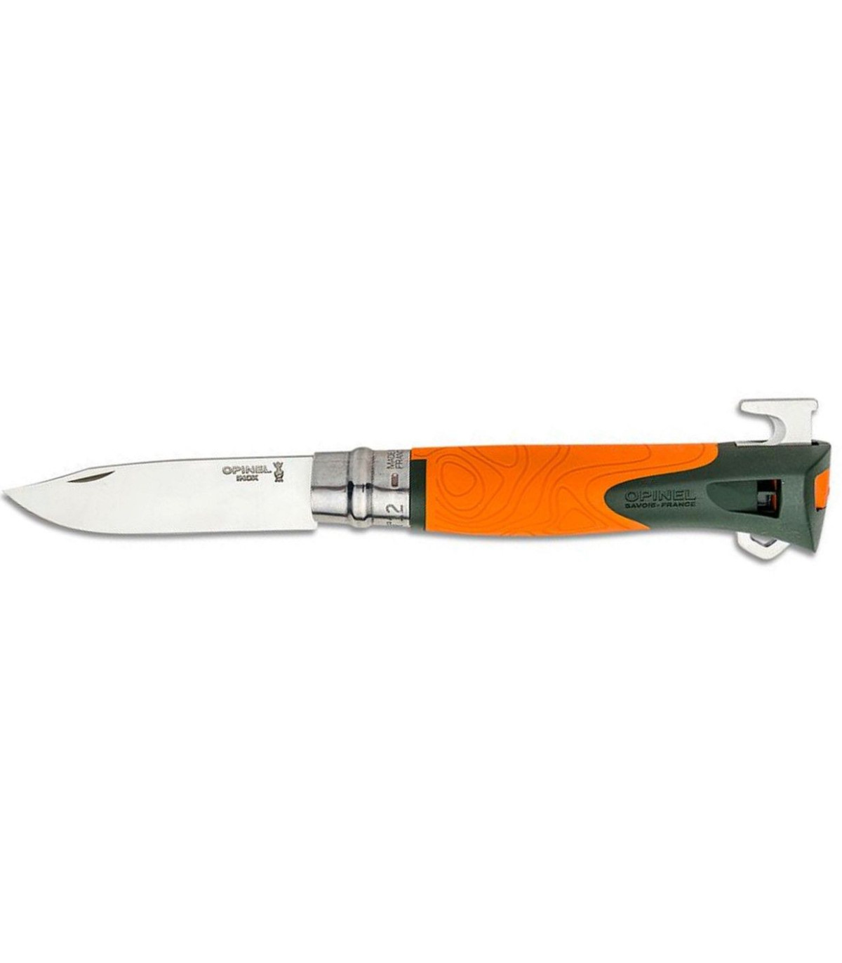 NAVAJA DE AVENTURA "EXPLORE NARANJA" OPINEL INOX 002454 por 48,95 €